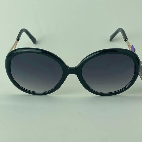 SG00750 Maxblock Sunglasses For Women Round, 100% UVA-UVB Protection, Black Gold - Picture 1 of 6